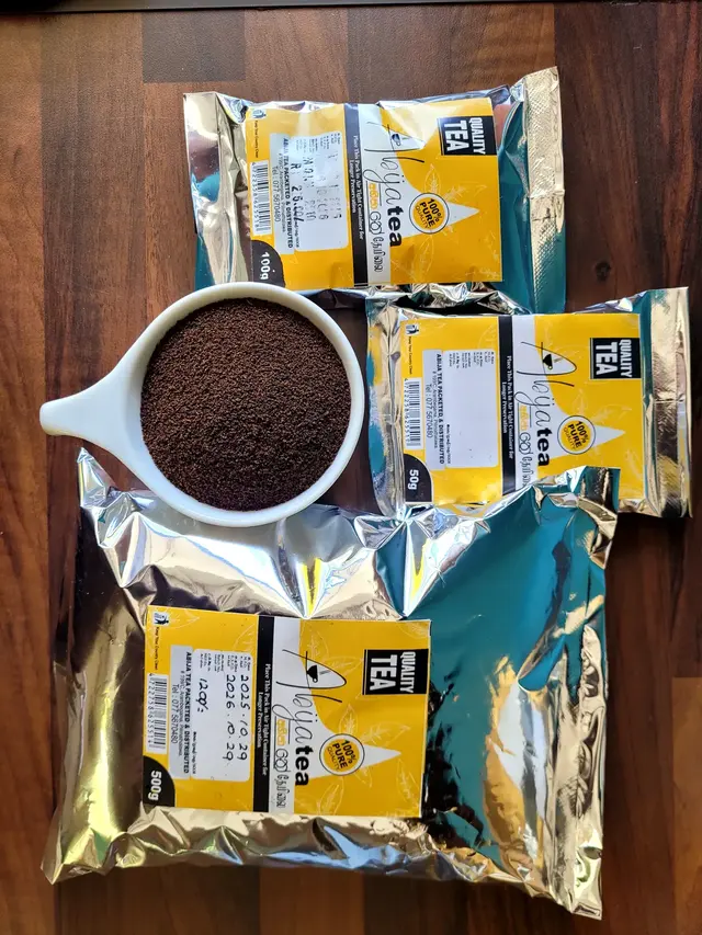 Black Fannings Tea with its Abija packaging